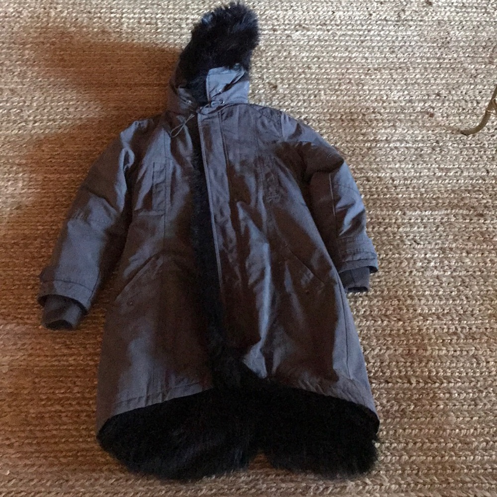 Urban Outfitters Fur Lined Parka size medium